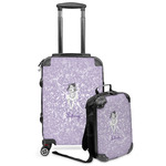 Ballerina Kids 2-Piece Luggage Set - Suitcase & Backpack (Personalized)