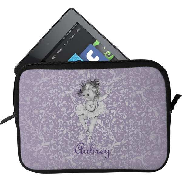 Custom Ballerina Tablet Case / Sleeve - Small (Personalized)