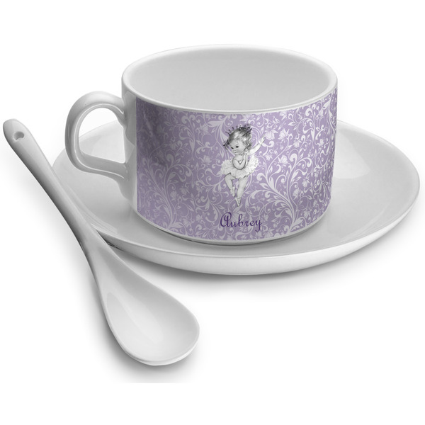 Custom Ballerina Tea Cup - Single (Personalized)