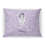 Ballerina Rectangular Throw Pillow Case (Personalized)