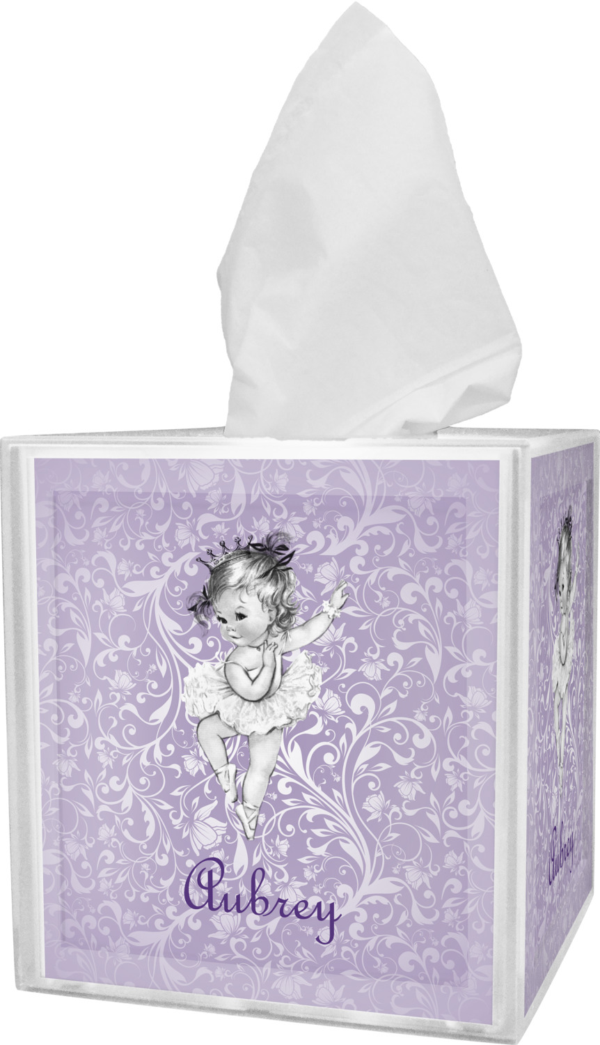 Ballerina Acrylic Bathroom Accessories Set w/ Name or Text YouCustomizeIt