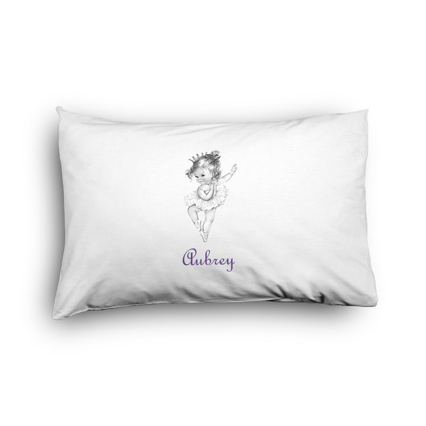 Custom Ballerina Pillow Case - Toddler - Graphic (Personalized)