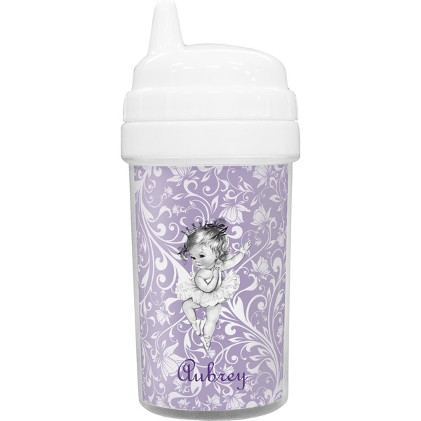 Custom Ballerina Toddler Sippy Cup (Personalized)