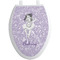 Ballerina Toilet Seat Decal - Elongated (Personalized)