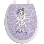 Ballerina Toilet Seat Decal (Personalized)