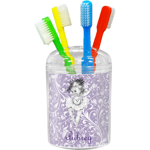 Custom Ballerina Toothbrush Holder (Personalized)