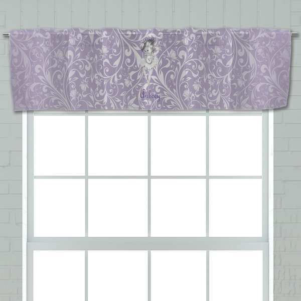 Ballerina Valance - Closeup on window