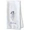 Ballerina Waffle Towel - Partial Print Print Style Image
