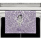 Ballerina Waffle Weave Towel - Full Color Print - Lifestyle2 Image