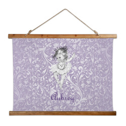 Ballerina Wall Hanging Tapestry - Wide (Personalized)