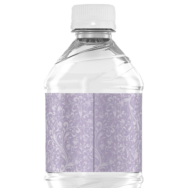 Ballerina Water Bottle Label - Back View