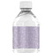 Ballerina Water Bottle Label - Back View
