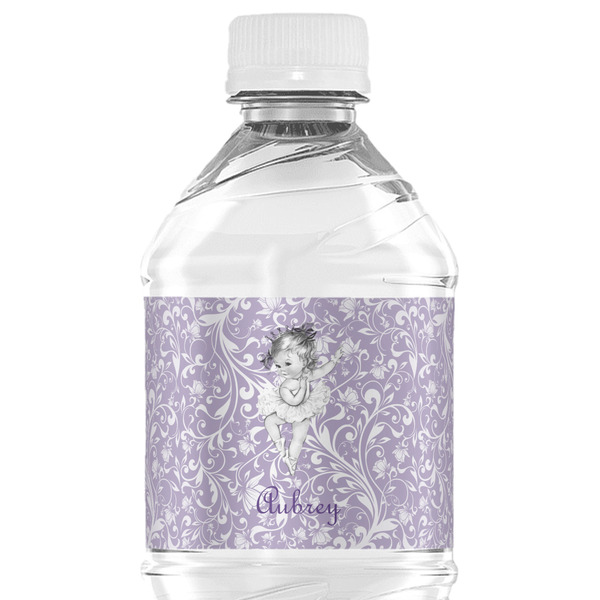 Custom Ballerina Water Bottle Labels - Custom Sized (Personalized)