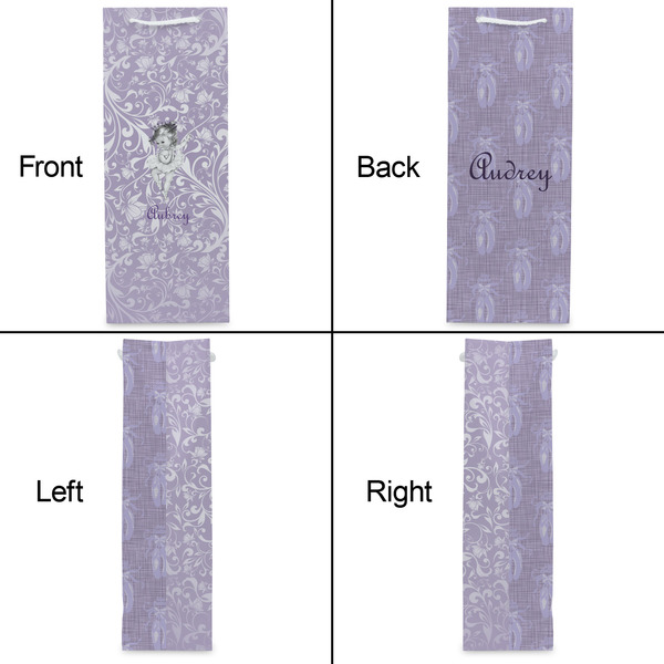 Ballerina Wine Gift Bag - Matte - Approval