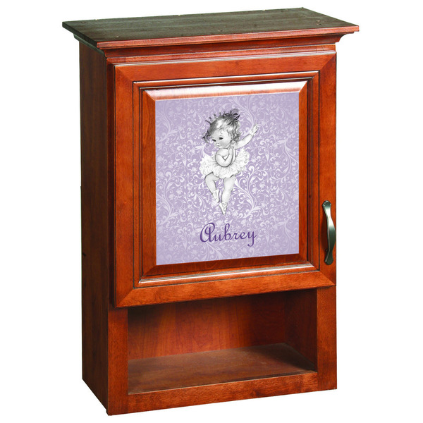 Ballerina Wooden Cabinet Decal (Medium)