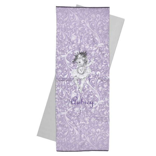 Custom Ballerina Yoga Mat Towel (Personalized)