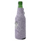 Ballerina Zipper Bottle Cooler - ANGLE (bottle)