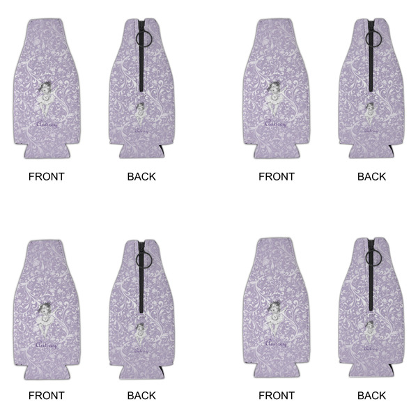 Ballerina Zipper Bottle Cooler - Set of 4 - APPROVAL