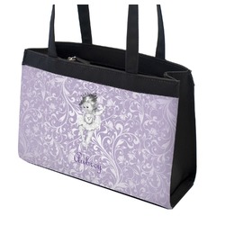 Ballerina Zippered Everyday Tote w/ Name or Text