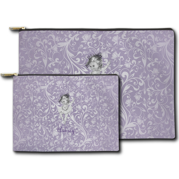 Ballerina Zippered Pouches - Size Comparison