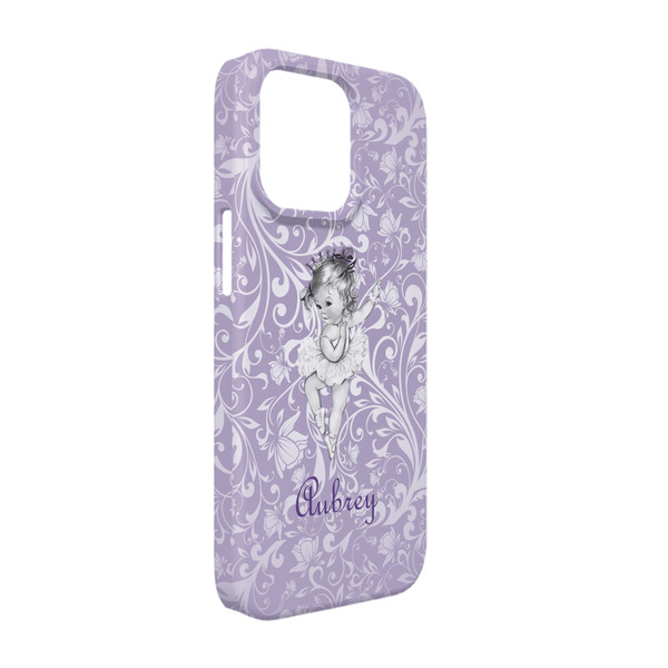 Custom Ballerina iPhone Case - Plastic - iPhone 13 (Personalized)