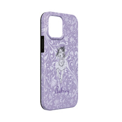 Ballerina iPhone Case - Rubber Lined - iPhone 13 Mini (Personalized)