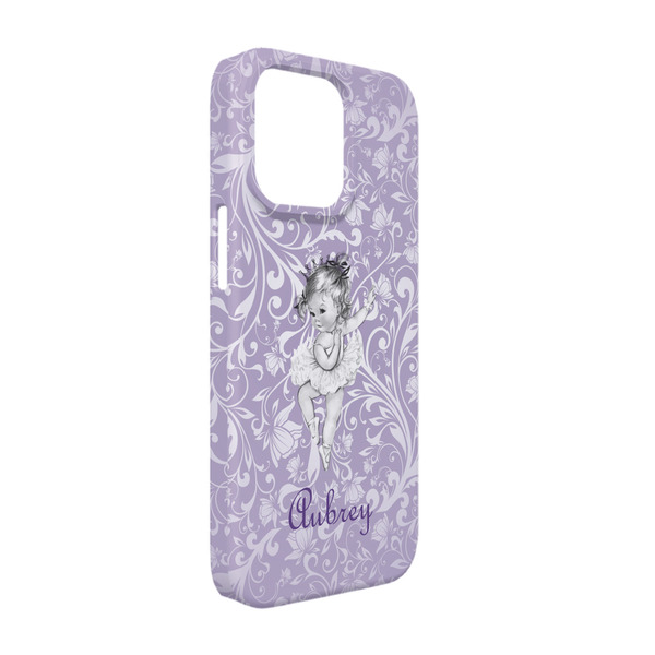 Custom Ballerina iPhone Case - Plastic - iPhone 13 Pro (Personalized)
