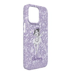 Ballerina iPhone Case - Plastic - iPhone 13 Pro Max (Personalized)