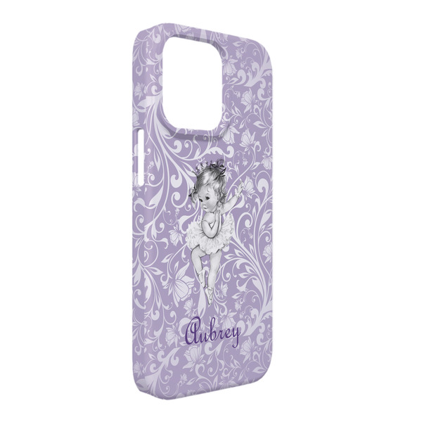 Custom Ballerina iPhone Case - Plastic - iPhone 13 Pro Max (Personalized)