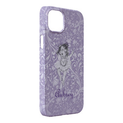 Ballerina iPhone Case - Plastic - iPhone 14 Plus (Personalized)