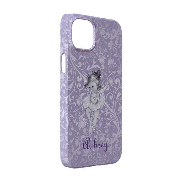 Custom Ballerina iPhone Case - Plastic - iPhone 14 Pro (Personalized)