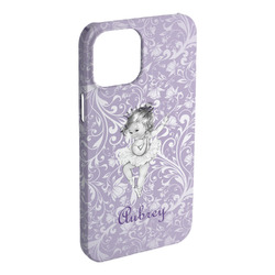 Ballerina iPhone Case - Plastic - iPhone 15 Plus (Personalized)
