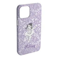 Ballerina iPhone Case - Plastic - iPhone 15 Pro Max (Personalized)