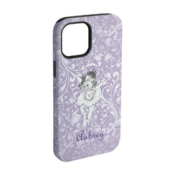 Ballerina iPhone Case - Rubber Lined - iPhone 15 Pro (Personalized)