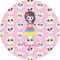Kids Sugar Skulls Multipurpose Round Labels - 1" (Personalized)