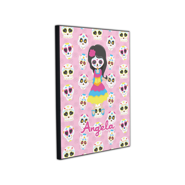 Kids Sugar Skulls 11x14 Wood Print - Angle View