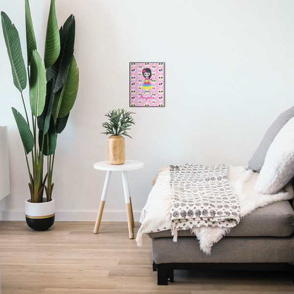 Kids Sugar Skulls 11x14 Wood Print - In Context