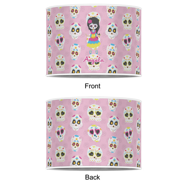 Kids Sugar Skulls 12" Drum Lampshade - APPROVAL (Poly Film)