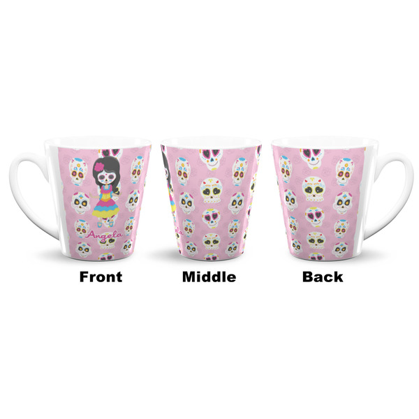 Kids Sugar Skulls 12 Oz Latte Mug - Approval