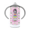 Kids Sugar Skulls 12 oz Stainless Steel Sippy Cups - FRONT