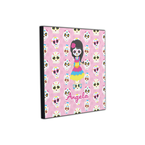 Kids Sugar Skulls 12x12 Wood Print - Angle View