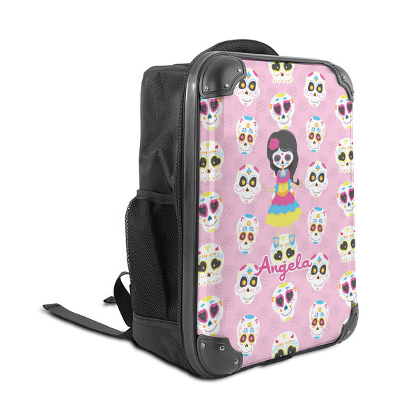 Kids Sugar Skulls 15" Backpack - ANGLE VIEW