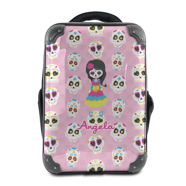 Custom Kids Sugar Skulls 15" Hard Shell Backpack (Personalized)