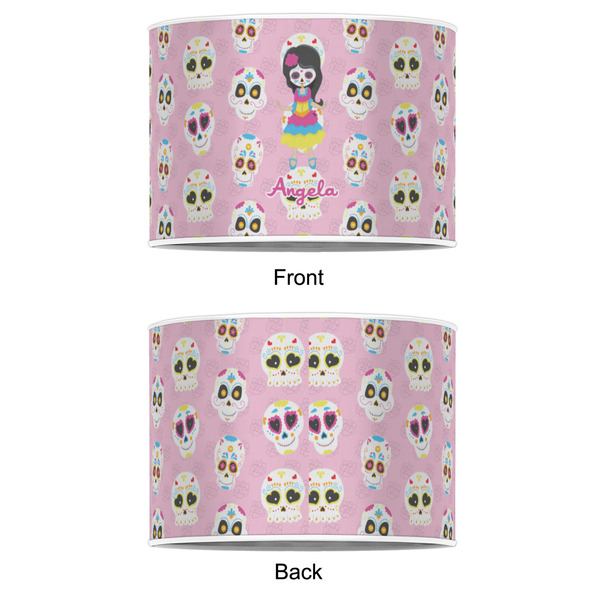 Kids Sugar Skulls 16" Drum Lampshade - APPROVAL (Poly Film)