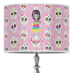 Kids Sugar Skulls Drum Lamp Shade (Personalized)