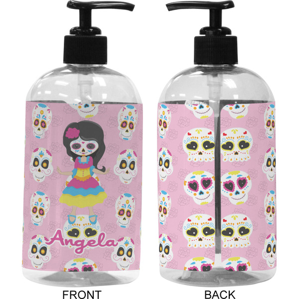 Kids Sugar Skulls 16 oz Plastic Liquid Dispenser (Approval)