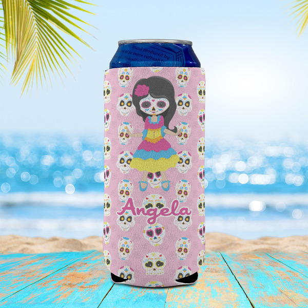 Kids Sugar Skulls 16oz Can Sleeve - LIFESTYLE