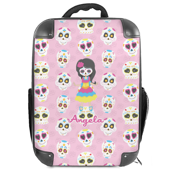 Custom Kids Sugar Skulls 18" Hard Shell Backpack (Personalized)