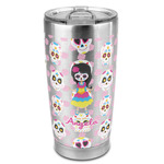 Kids Sugar Skulls 20oz Stainless Steel Double Wall Tumbler - Full Print (Personalized)