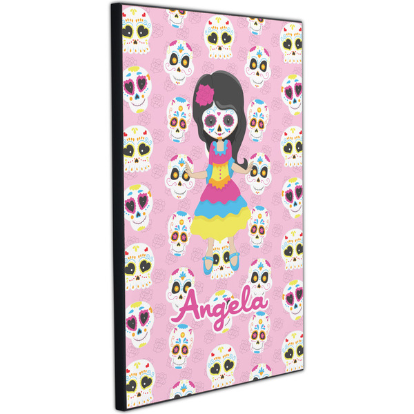 Kids Sugar Skulls 20x30 Wood Print - Angle View